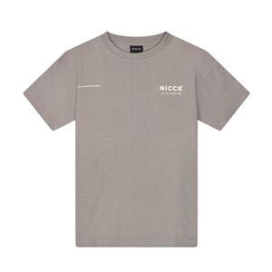 Nicce Mens Crew Neck Oversized T-Shirt / Gray